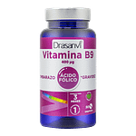 Vitamina B9 400 µg Ácido Fólico 90 Comprimidos Drasanvi